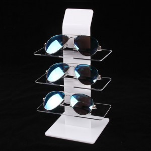 Soporte de encimera personalizado TMJ PP-569 para gafas de sol, soporte de exhibición de acrílico para lentes